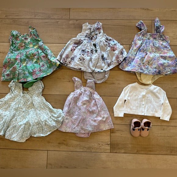 3-6m Girl Dresses Bundle - Picture 1 of 4